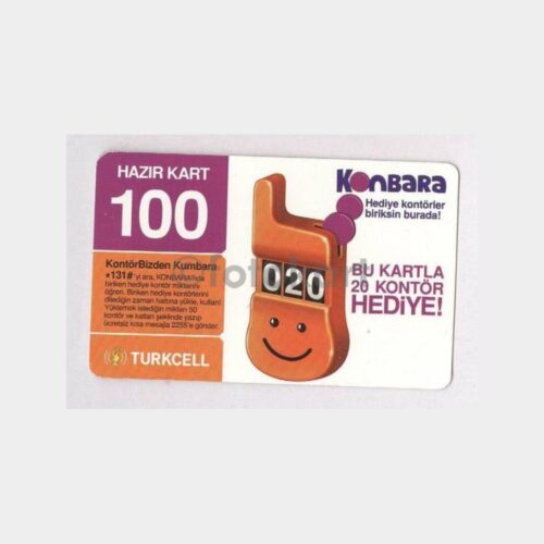 Konbara -Kullanılmış- Hazırkart