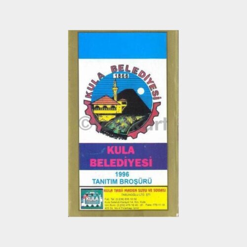 1996 Kula Belediyesi Tanıtım Broşürü