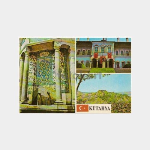 Kütahya 3 Görünüş - Çinili Çeşme Kartpostal
