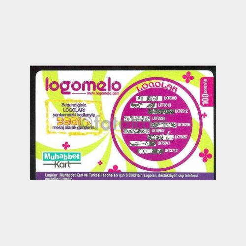 2006 Logomelo Kullanılmış Telefon Kartı