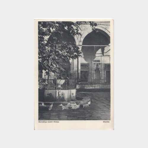 1940 Tasvir Yayınevi - Manisa Muradiye Camii Şadırvanı Kartpostal