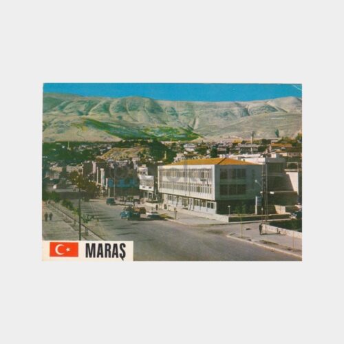 1975 Maraş Genel Görünüş Kartpostal