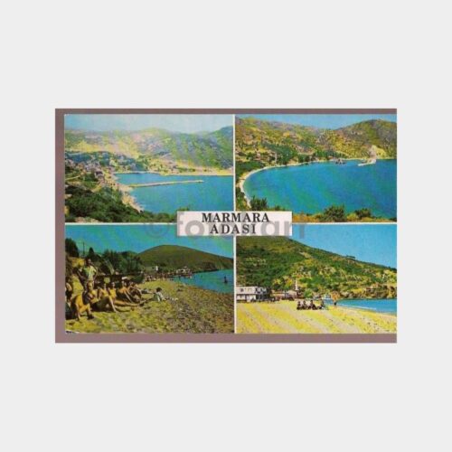 Marmara Adası 4 Görünüş Kartpostal