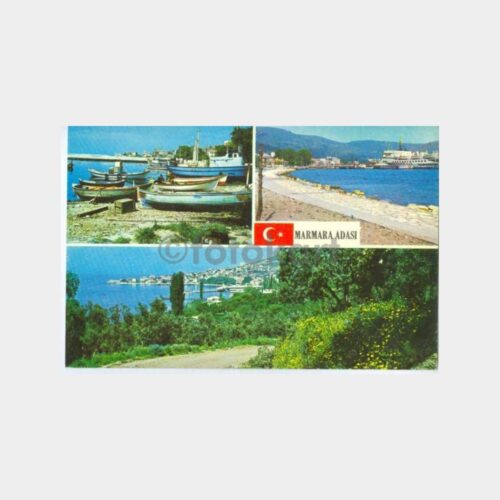 Marmara Adası 3 Değişik Görünüş Kartpostal