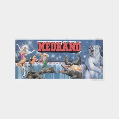 1960 Medrano Sirki Eski Bileti-Kuponu