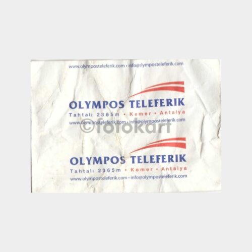 Olympos Teleferik Tahtalı -Kullanılmış- Giriş Bileti