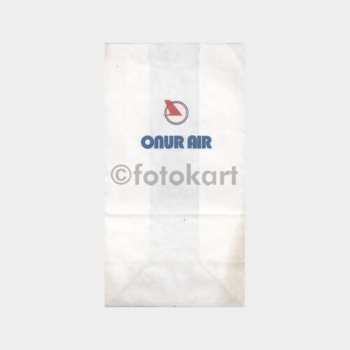 1990 Onur Air Hava Yolları Kağıt Torba