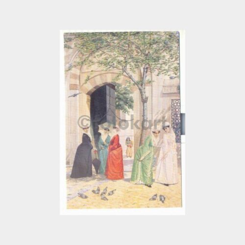 Osman Hamdi Bey Tablosu Konulu Tebrik Kartı