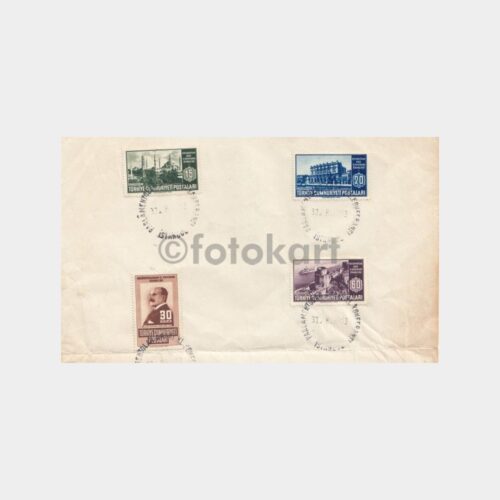 1951 Parlamentolar İlk Gün Damgalı (Kağıtta) FDC