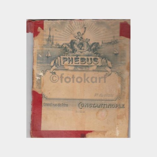 1920 Foto Phebus Konulu Fotoğraf Kartonu