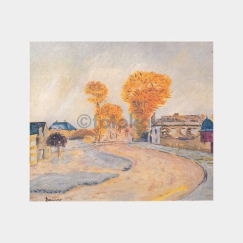 Ressam Suat Ballar - Monet Özeniş Konulu Tebrik Kartı