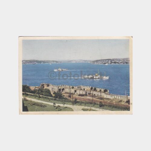 1974 Sarayburnu Ada Vapuru Görünüş Kartpostal