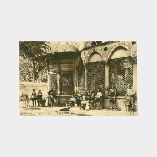 1924 İpekçi Kardeşler - İstanbul Şehzadebaşı Kahve Kartpostal