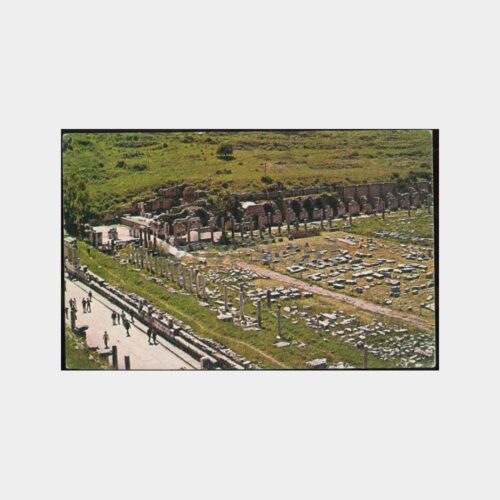 1993 Selçuk Efes - Agora Pazar Yeri Kartpostal