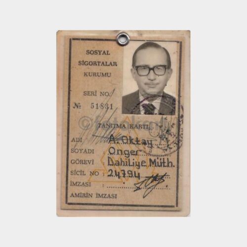 1985 Sigorta Çalışma Kartı