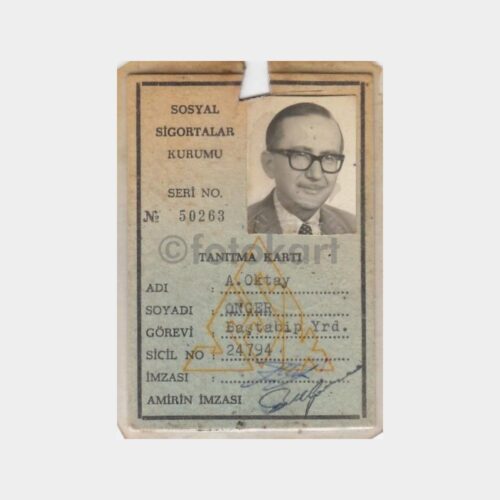 1973 Sosyal Sigorta Tanıtma Kartı
