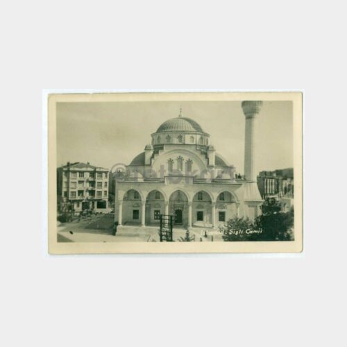 1940 Şişli Camii Görünüş Kartpostal
