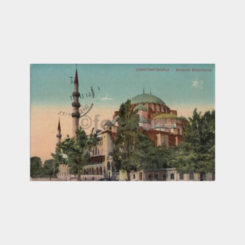 1900 Süleymaniye Camii Konulu Kartpostal
