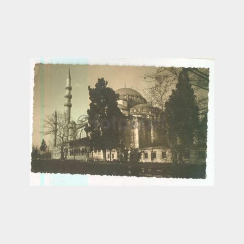 1958 Süleymaniye Camii Görünüş Kartpostal