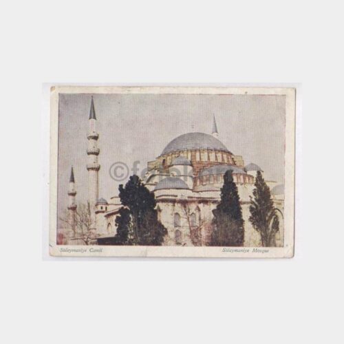 1955 Süleymaniye Camii Kartpostal