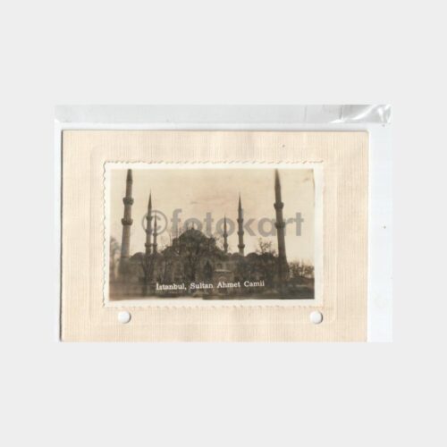 1950 Sultanahmet Camii Konulu Tebrik Kartı