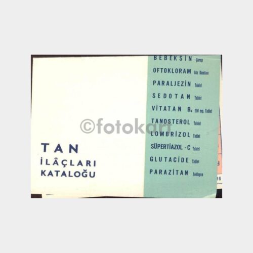 Tan İlaçları Kataloğu