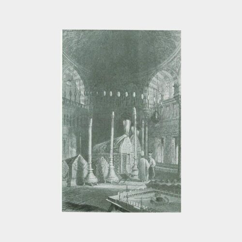 Kanuni Sultan Süleyman Türbe Konulu Tebrik Kart