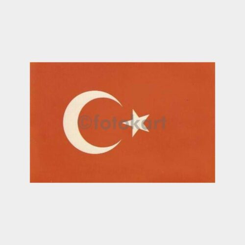 Türk Bayrağı Konulu Kartpostal