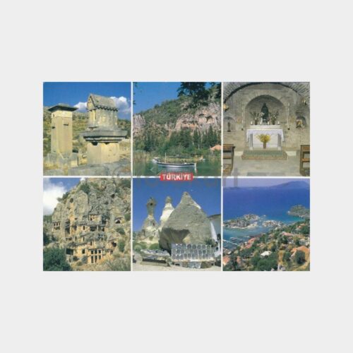 1990 Türkiye Güzellikleri Görünüş Kartpostal