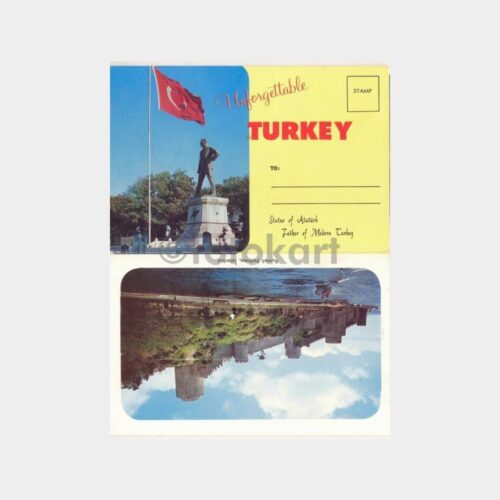 1959 Türkiye Kartpostal Albümü (14 Adet Seri)