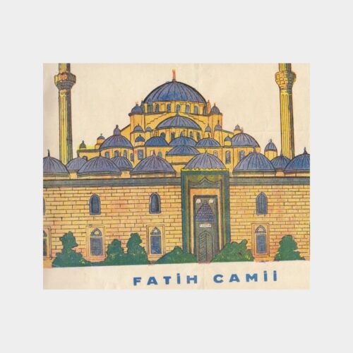 Yastık Üstü Örnek Çizim Eski Kağıtları