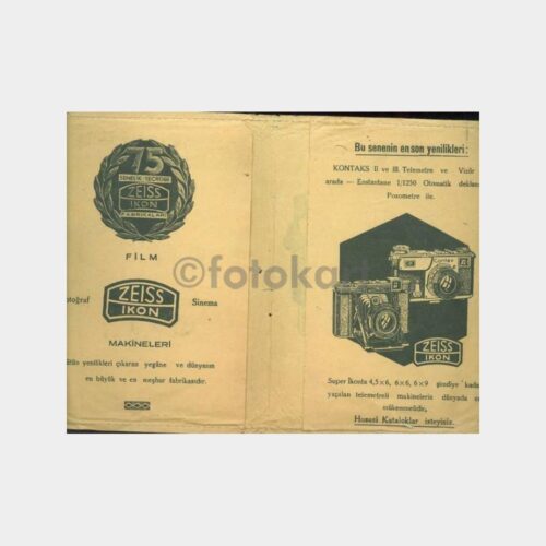 Zeiss İkon -Foto Kemiksiz- Fotoğraf Saklama Kabı