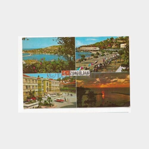 Zolguldak Muhtelif Görünüş Kartpostal