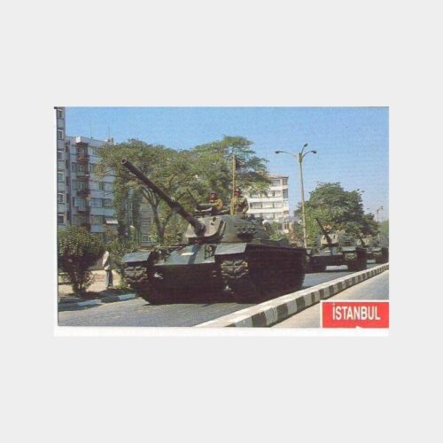 30 Ağustos Zafer Bayramı - Tank Kartpostal