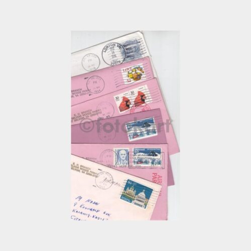 1995 ABD Tematik Pullu Zarflar (6 Adet)