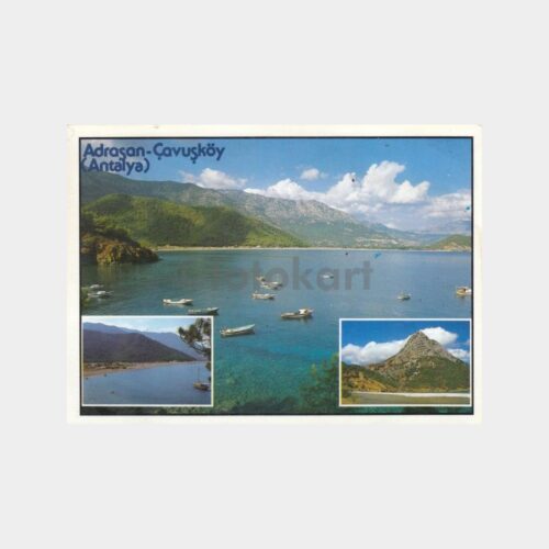2000 Adrasan Çavuşköy Görünüş Kartpostal