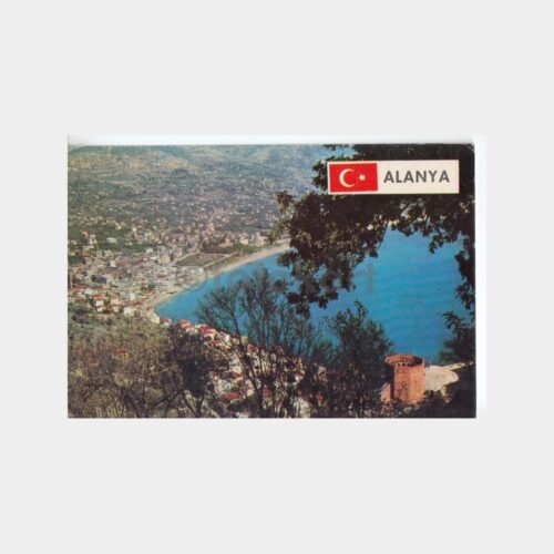 1975 Alanya 4 Görünüş Kartpostal