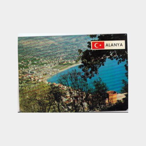 1978 Alanya Kaleden Görünüş Kartpostal