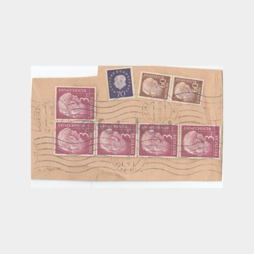 1960 Alman Pulları (Kağıtta Lot)