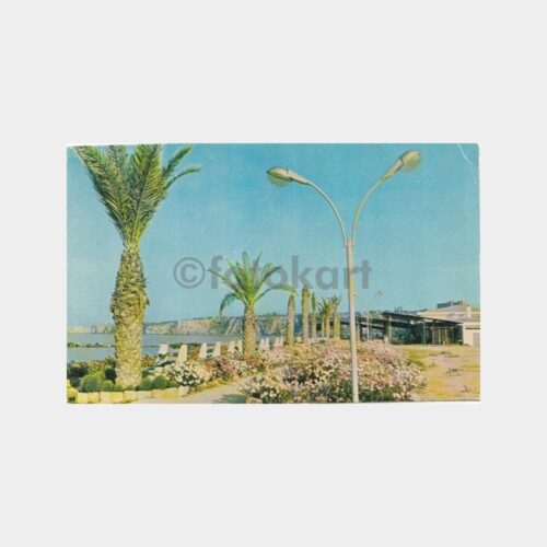 1978 Antalya Karpuzkaldıran Sahili Görünüş Kartpostal