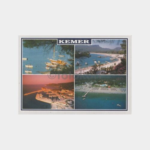 2000 Antalya Kemer 4 Görünüş Kartpostal