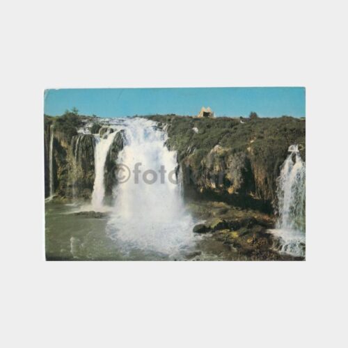 1978 Antalya Varsak Düden Şelalesi Görünüş Kartpostal
