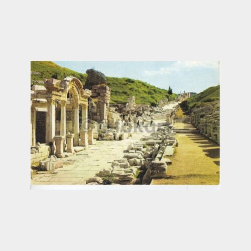 1978 Antik Efes Hadrianus Mabedi Görünüş Kartpostal