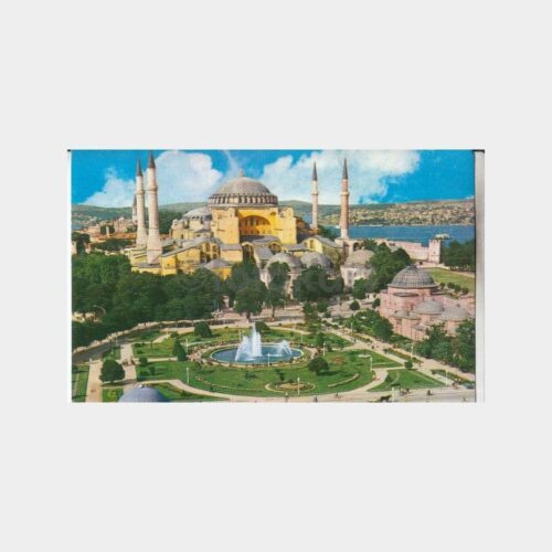 1978 Ayasofya Camii Görünüş Kartpostal