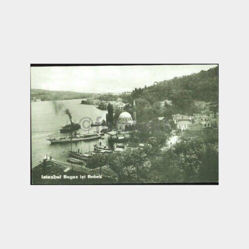 1930 Bebek Boğaziçi Yeni Baskı-Reprodüksiyon Kartpostal