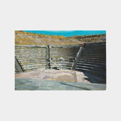 1980 Bergama Asklepion Tiyatrosu Konulu Kartpostal