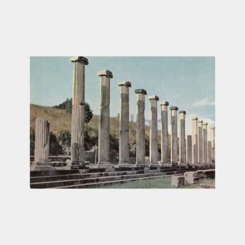 1975 Bergama Asklepion Görünüş Kartpostal