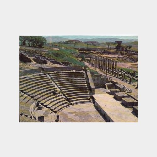 1978 Bergama Antik Asklepion Tiyatrosu Kartpostal