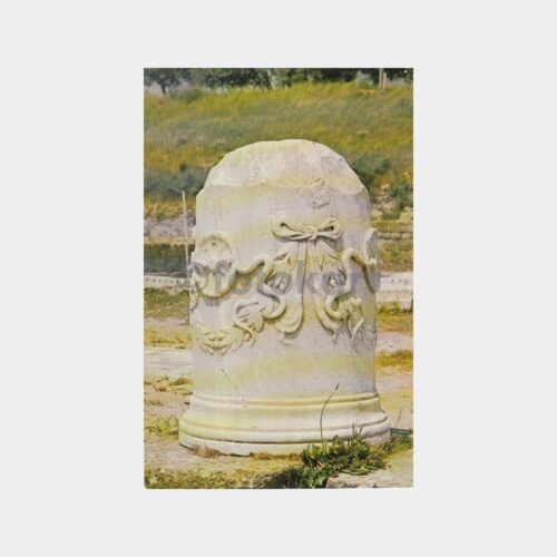 1978 Bergama Antik Yılanlı Sütun Görünüş Kartpostal