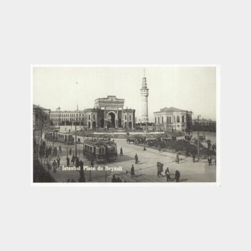 1930 Beyazıt Meydanı Reprodüksiyon Baskı Kartpostal